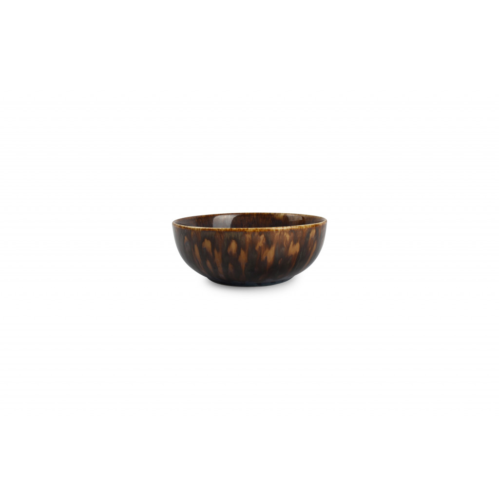 Bonbistro Bowl 16xH6cm brown/blue Resto