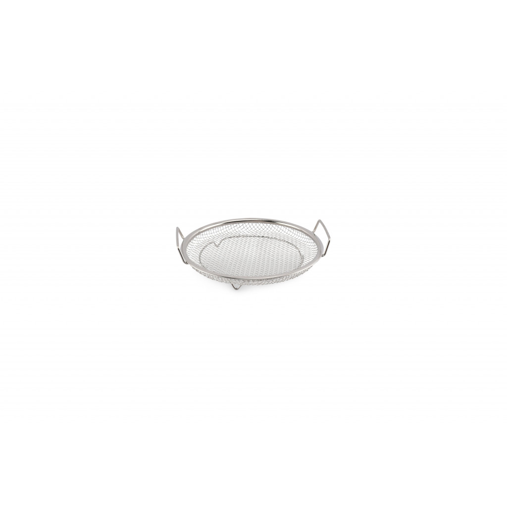 Bonbistro Wire basket 19,5xH3cm silver Serve