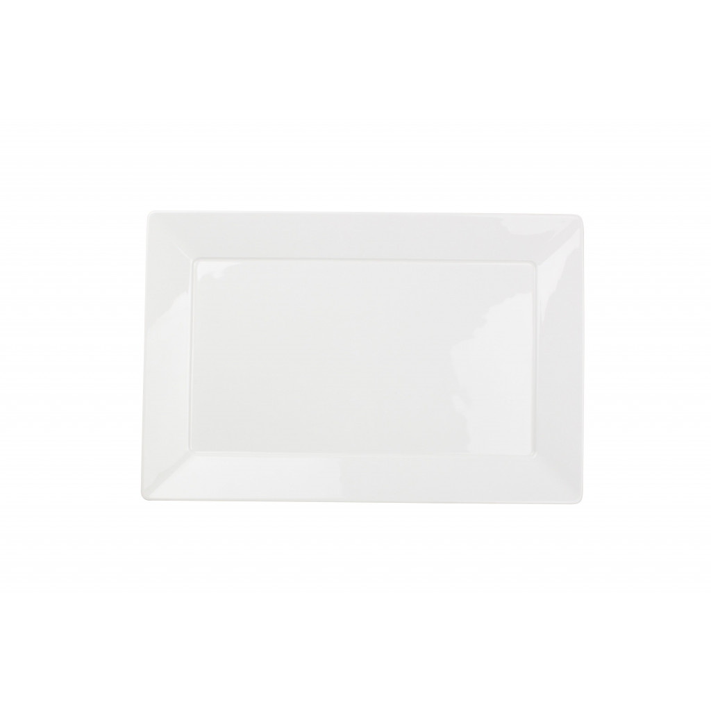 Bonbistro Serving dish 46x30,5cm white Silht