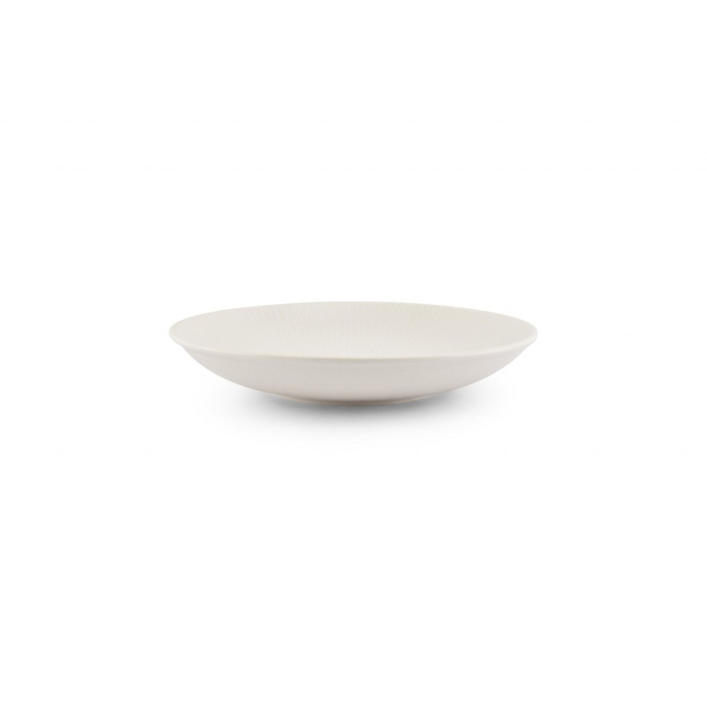 Bonbistro Deep plate 25cm white Solido