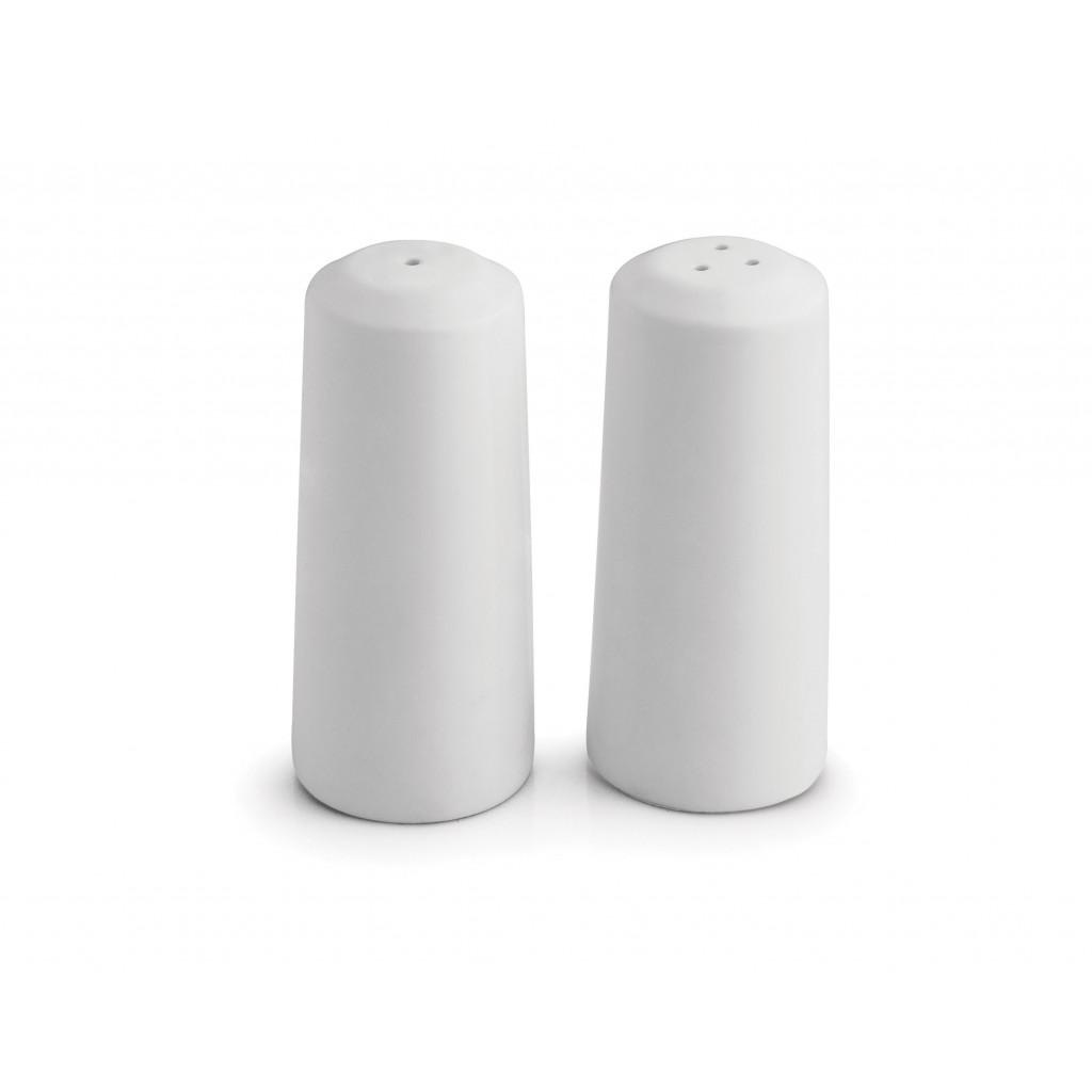 Bonbistro Pepper- and salt shaker set white Squito