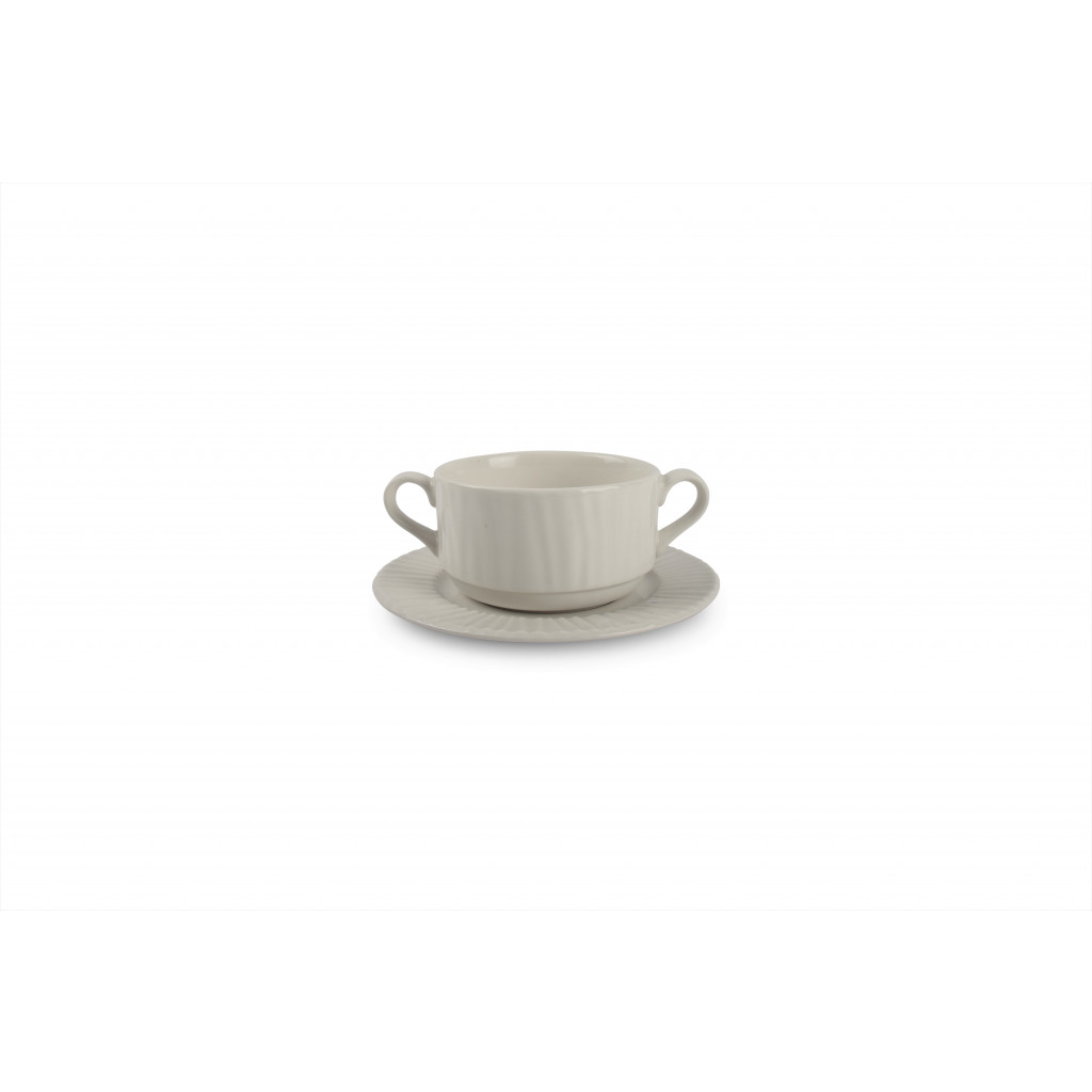 Bonbistro Soup bowl 28cl white Vista