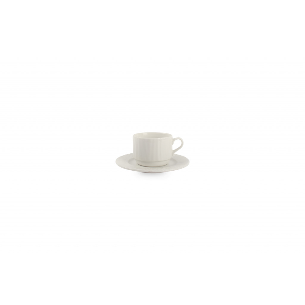 Bonbistro Saucer 15,5cm white Vista