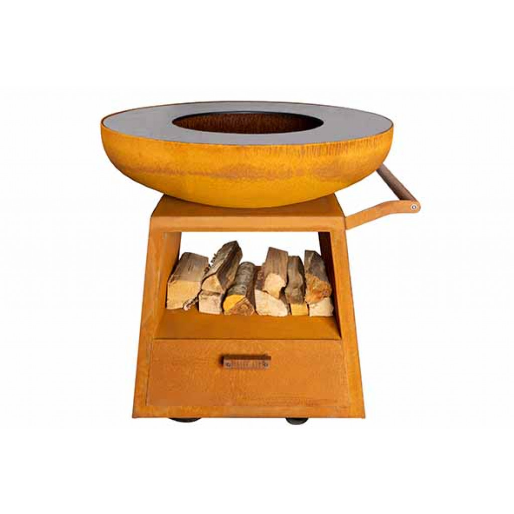 Cosy&Trendy WHITE FIRE NOMAD BARBECUE CORTEN STEEL D94,5CM