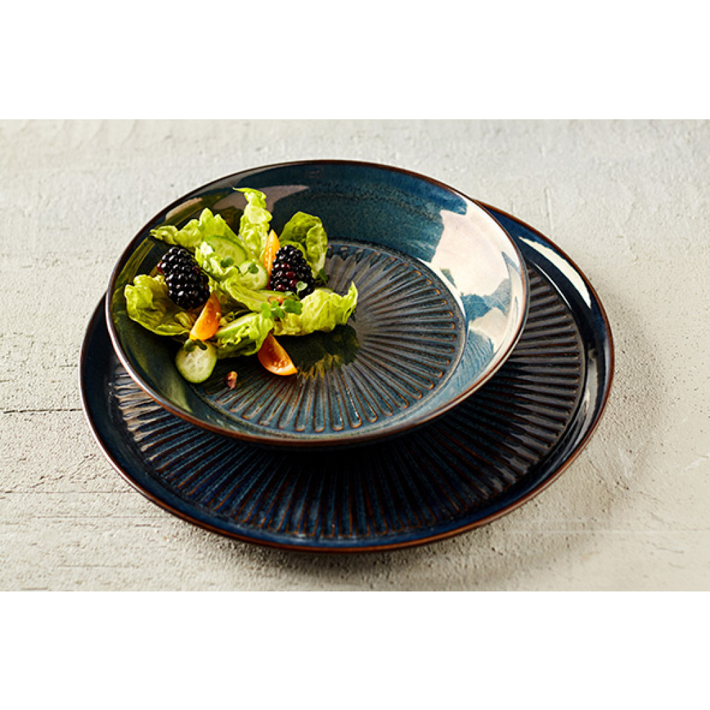 Cosy&Trendy SOLAS BLUE DINNER PLATE D24CM