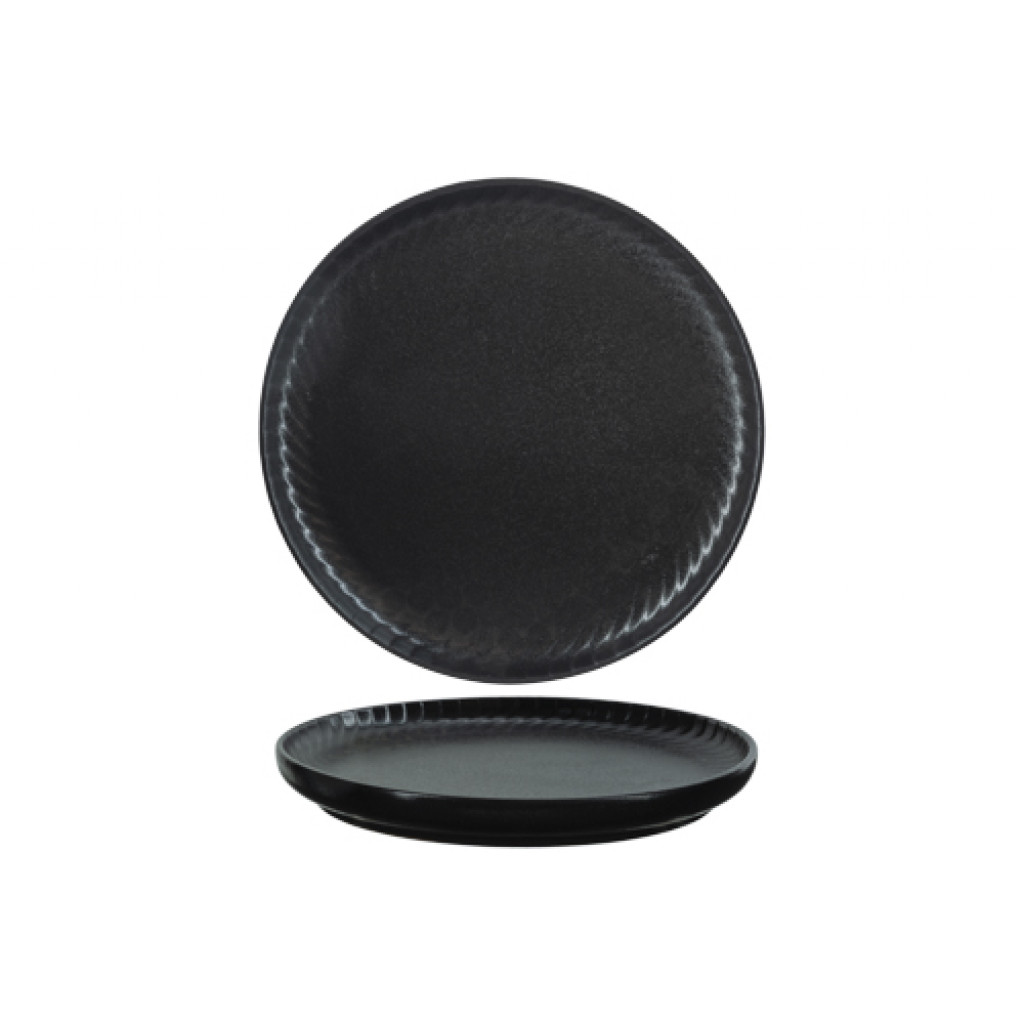 Cosy&Trendy DAKOTA BLACK DESSERT PLATE D20,2CM