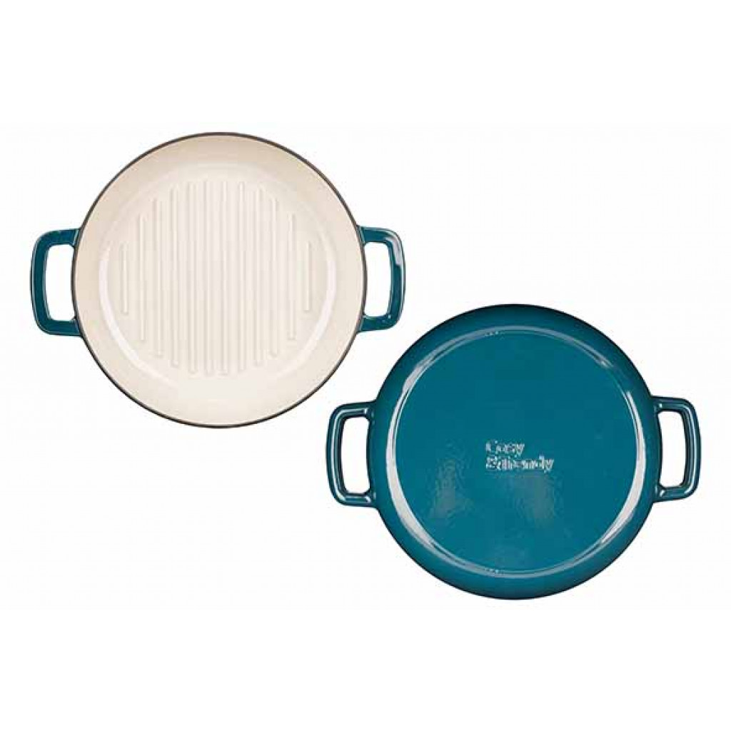 Cosy&Trendy FONTESTIC GRILL PAN GREEN HERON D28XH6CMNS