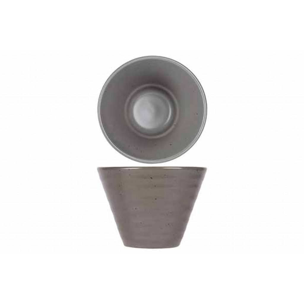 Cosy&Trendy ARTISAN GREY BOWL 11CM ROUND CONICAL27CL