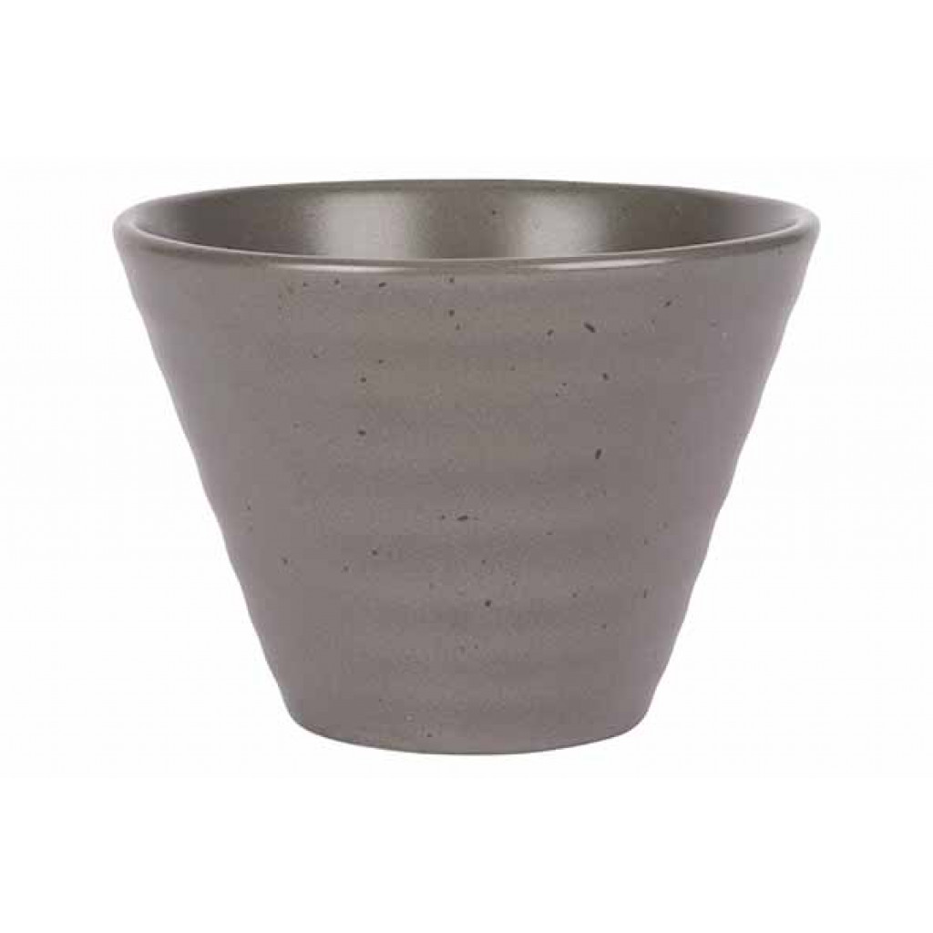 Cosy&Trendy ARTISAN GREY BOWL 11CM ROUND CONICAL27CL