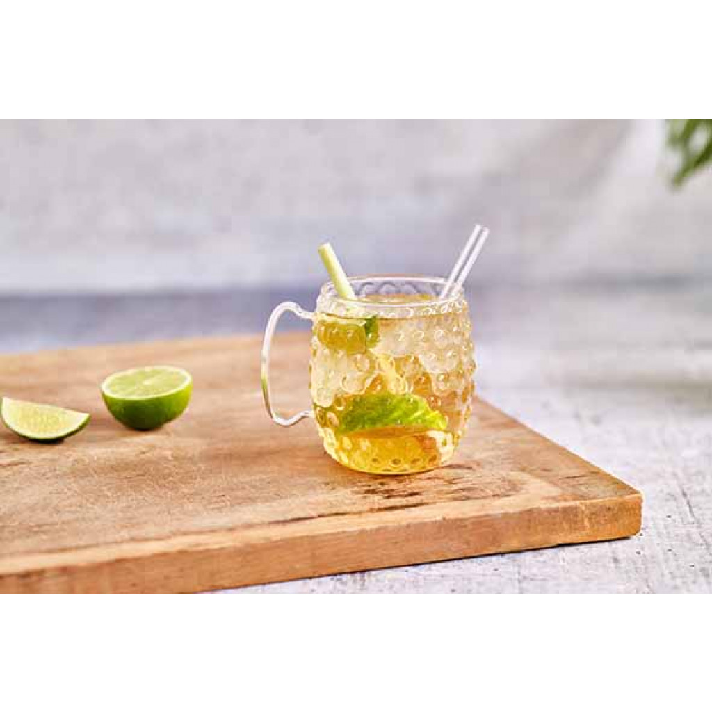 Cosy&Trendy MOSCOW MULE GLASS HAMMERTONE TRANSPARENT