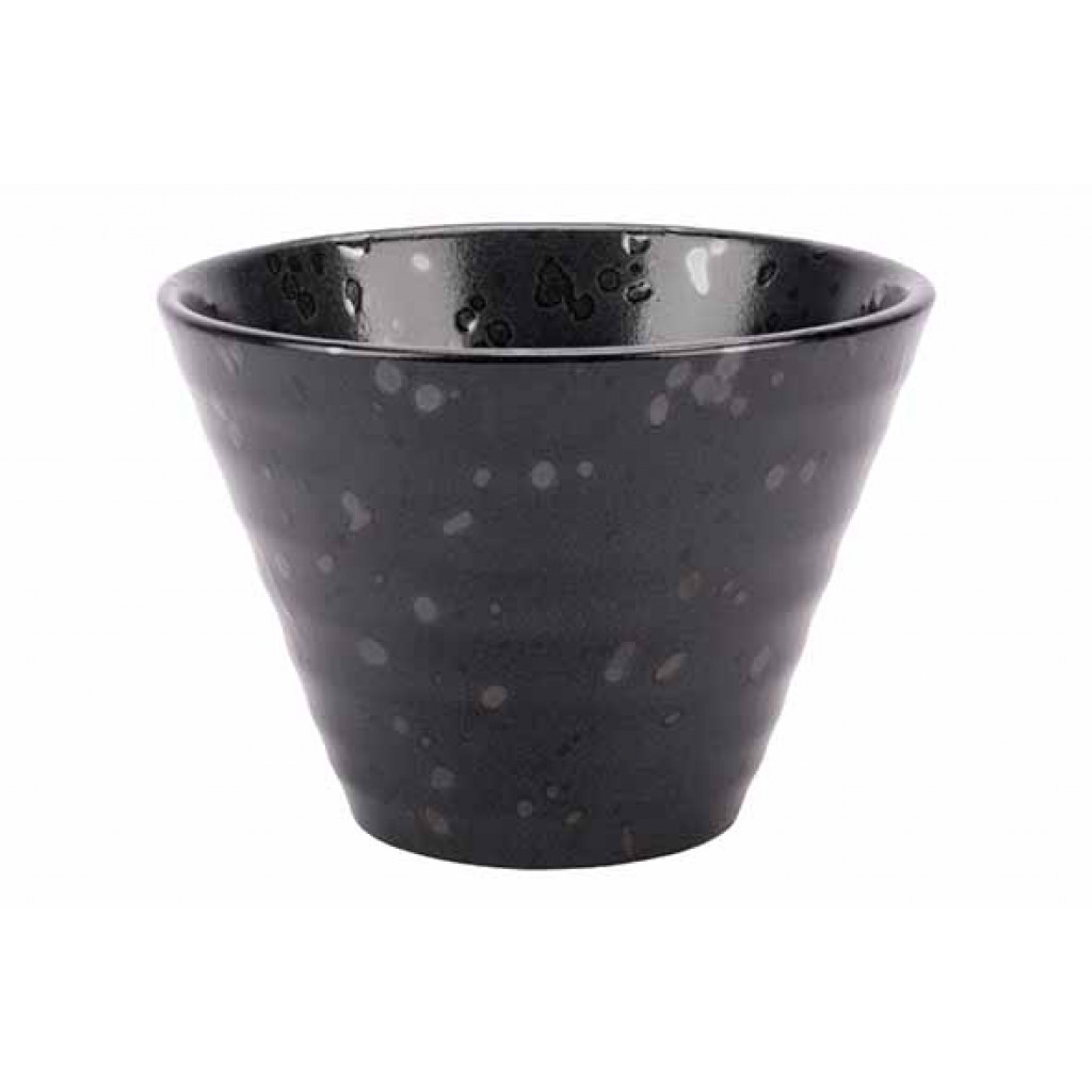 Cosy&Trendy ARTISAN BLACK BOWL 11CM ROUND CONICAL27CL