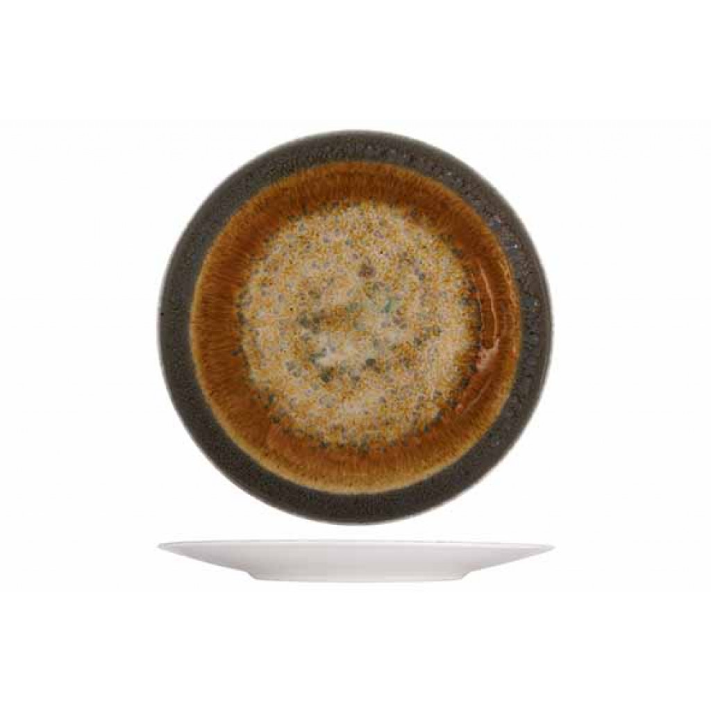 Cosy&Trendy IRIS BROWN DINNER PLATE D27CM