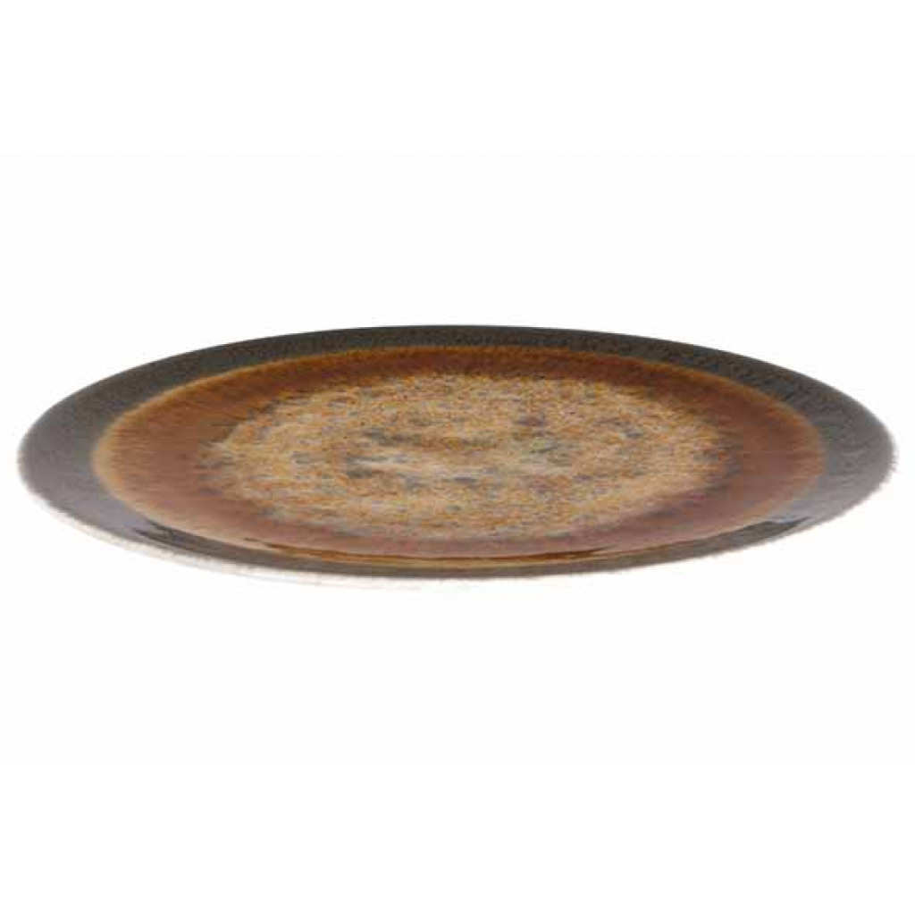 Cosy&Trendy IRIS BROWN DINNER PLATE D27CM