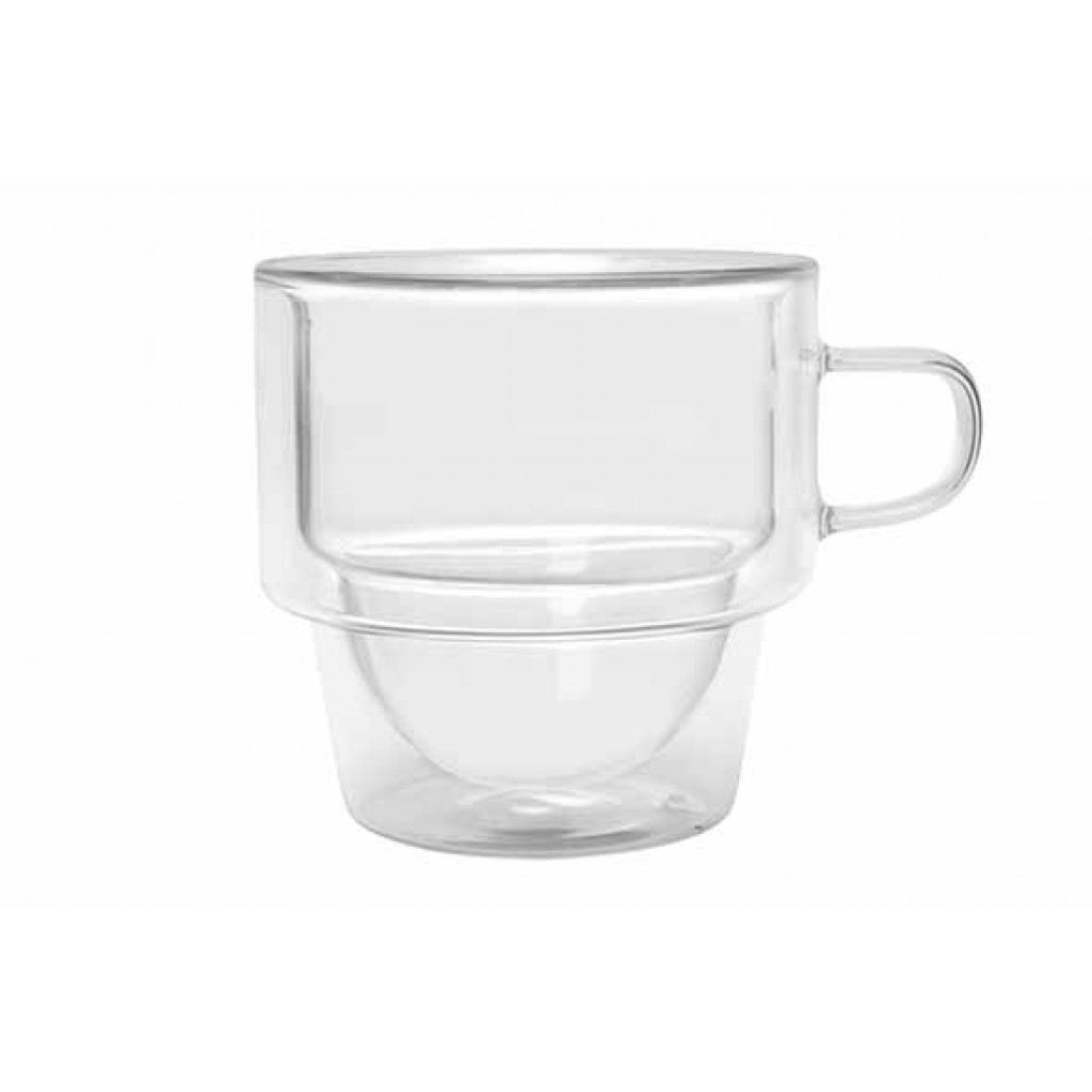 Cosy&Trendy OMAGIO CAFE CLASSICO 180ML SET 2D8.4XH8.4CM DOUBLE-WALLED -BOROSILICATE