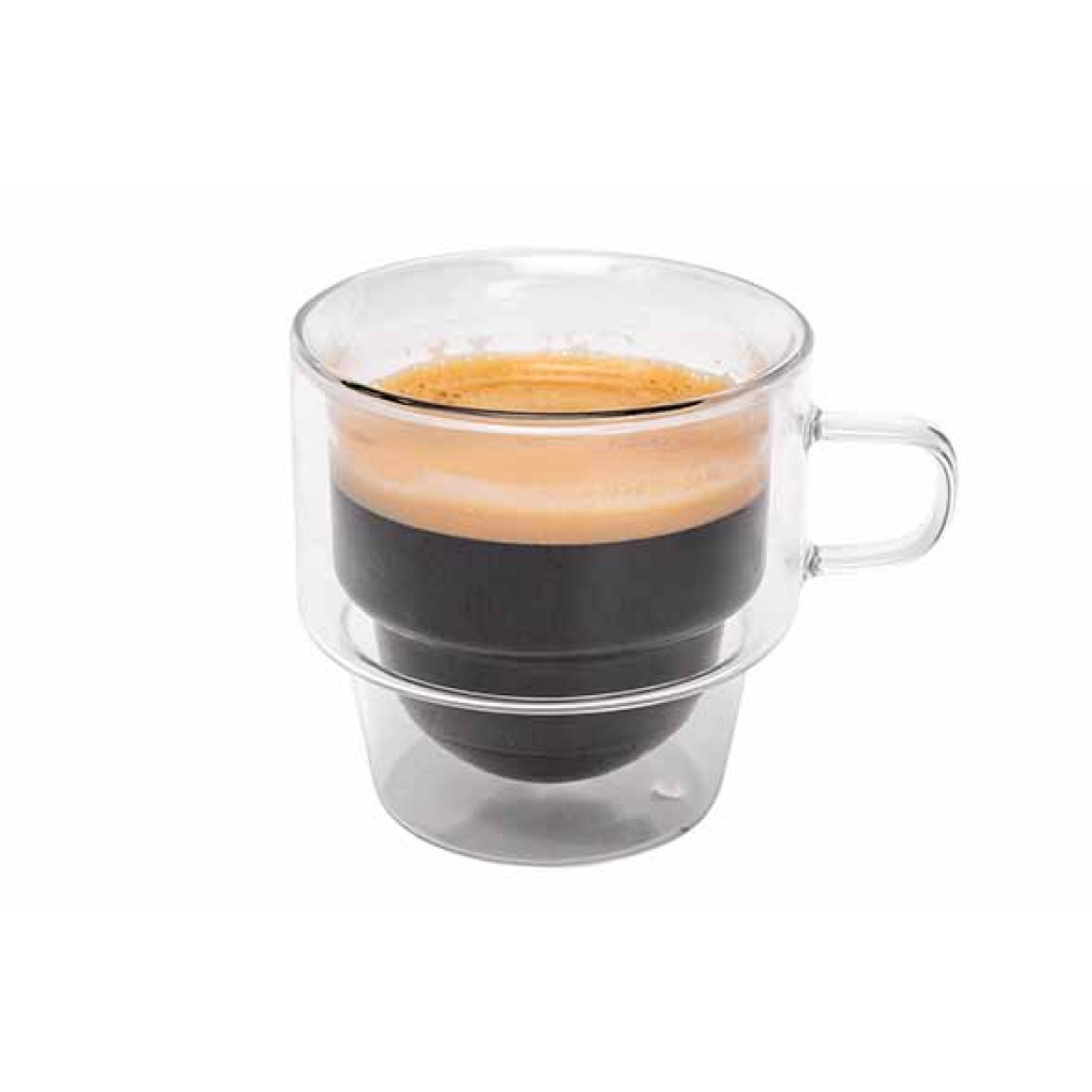 Cosy&Trendy OMAGIO CAFE CLASSICO 180ML SET 2D8.4XH8.4CM DOUBLE-WALLED -BOROSILICATE