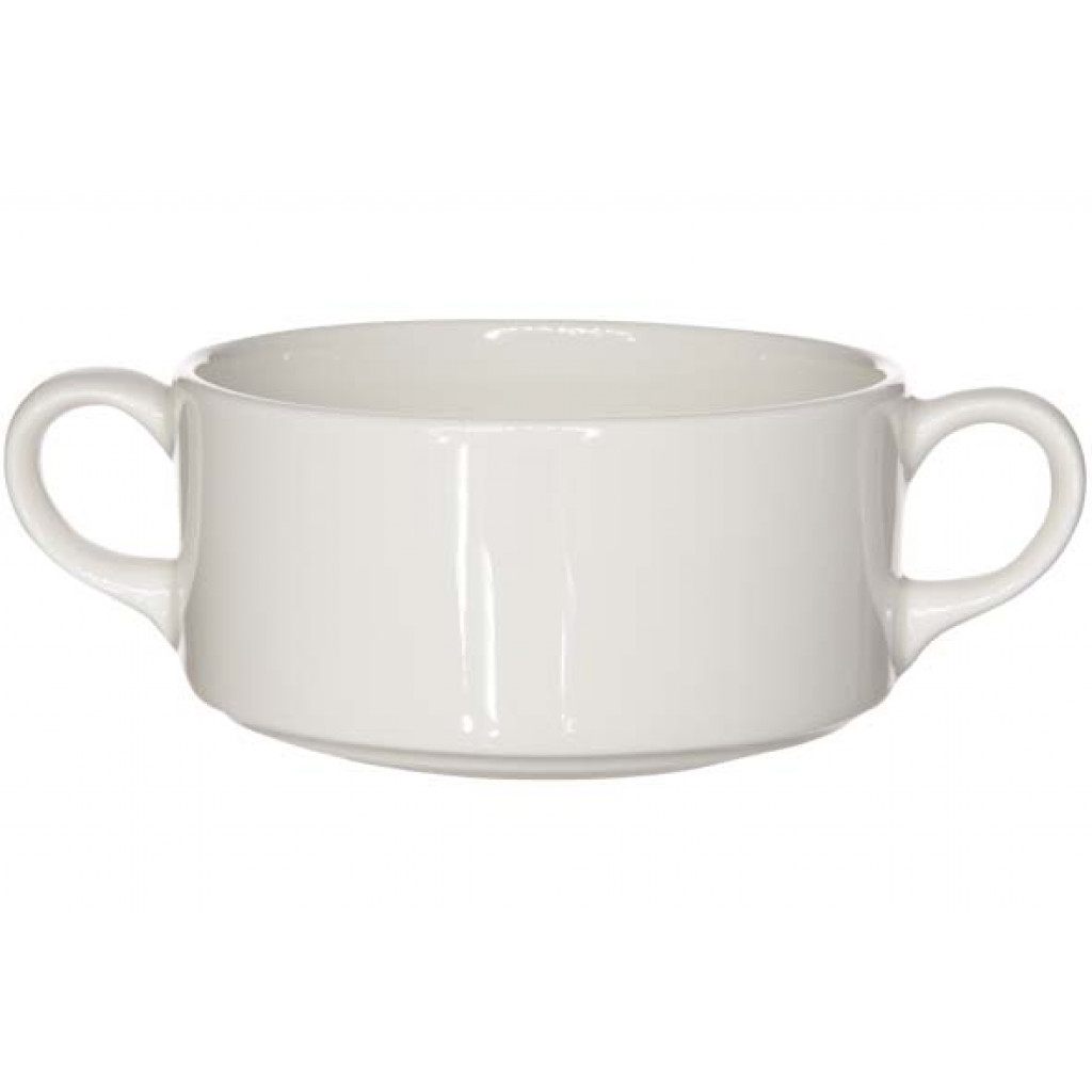 Cosy&Trendy BUFFET RD SOUP BOWL 30CL - D10.5XH5.1CM2 HANDLES