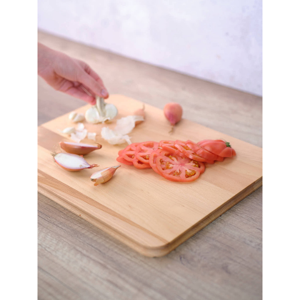 Cosy&Trendy ONESTA MEAT BOARD 34X44XH2CM RECTANGBEECH DOUBLE SIDED USE