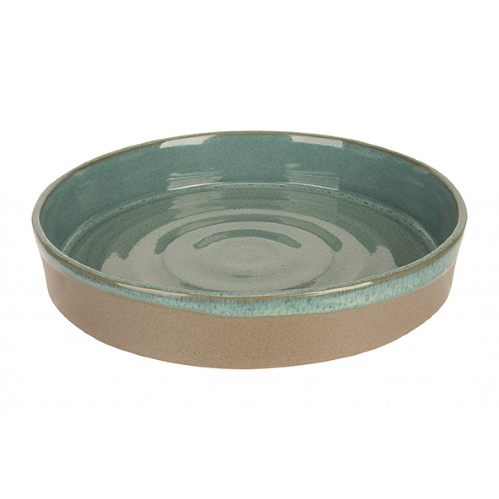 Cosy&Trendy BASALT OCEAN GREEN SOUP PLATE D24XH4CM