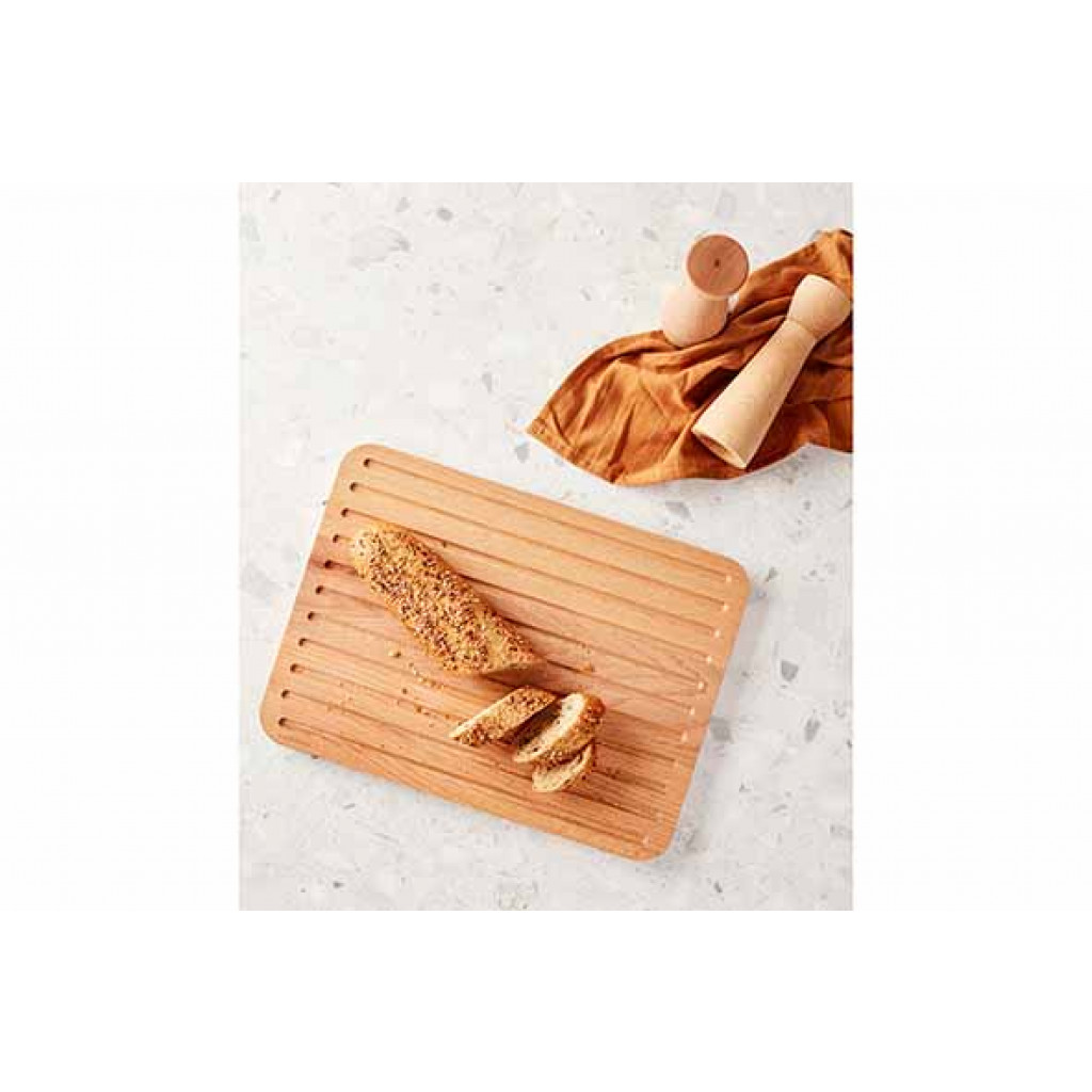 Cosy&Trendy ONESTA BREAD BOARD 39X29XH2CM RECTANBEECH DOUBLE SIDED USE