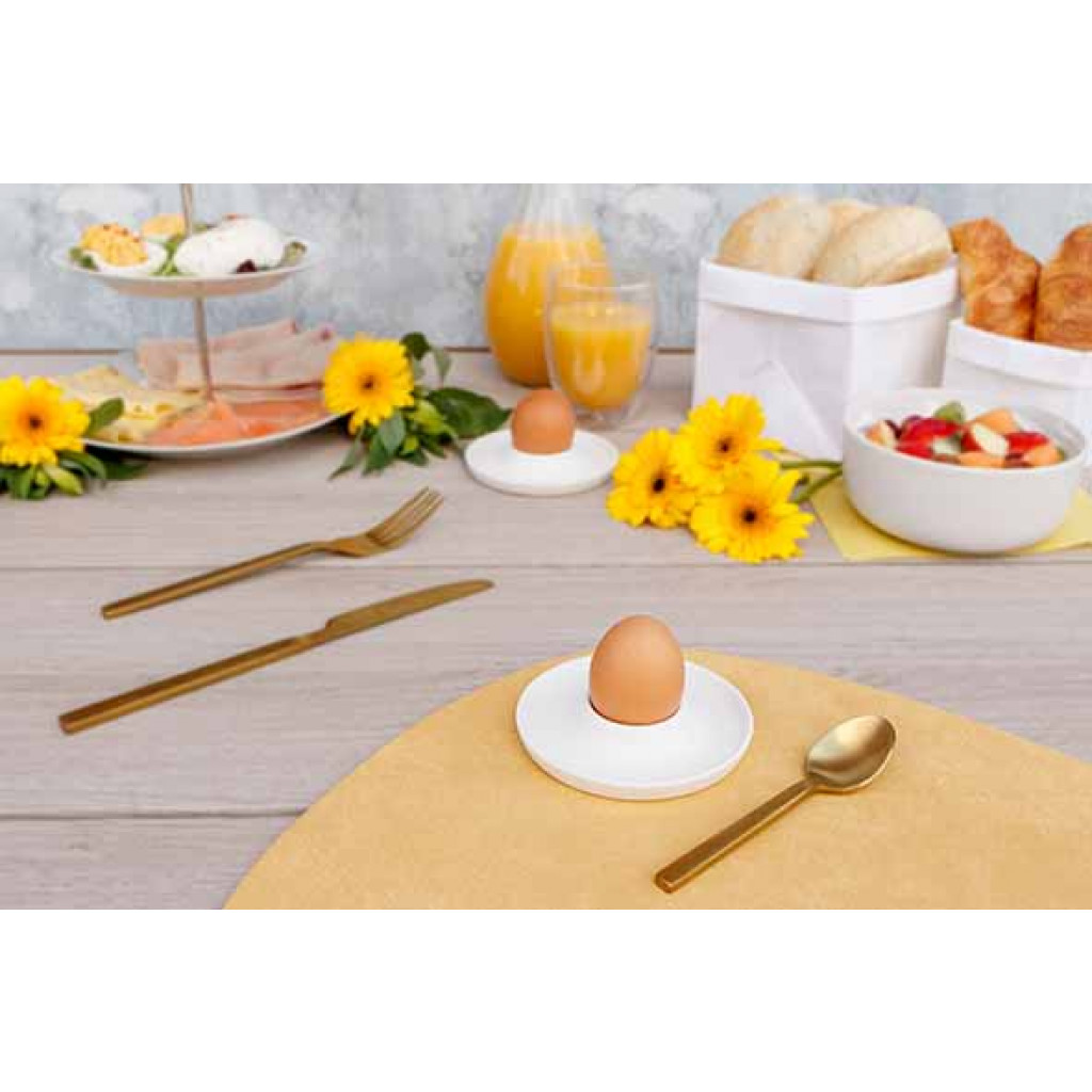 Cosy&Trendy KUPO EGG CUP COCONUT MILK SET 4D10.8XH2CM - MELAMINE