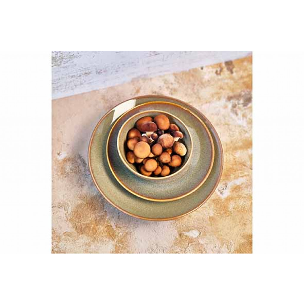 Cosy&Trendy BLOOM OLIVE DESSERT PLATE D21,5CM