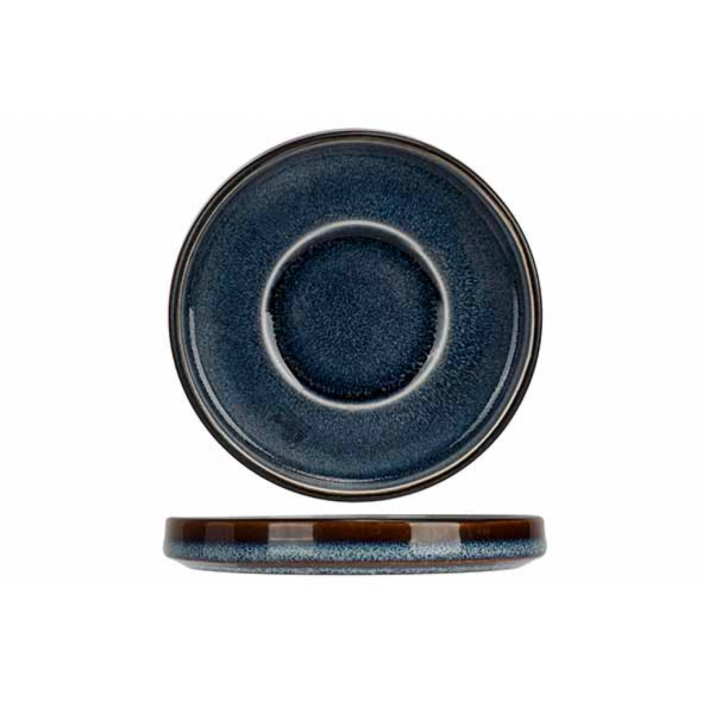 Cosy&Trendy QUINTANA BLUE ESPRESSO SAUCER D12CM