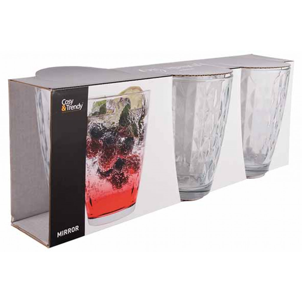 Cosy&Trendy COSY MOMENTS MIRROR TUMBLER FH 39CL SET3