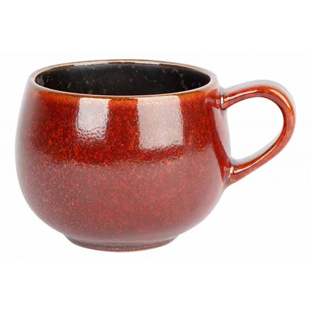 Cosy&Trendy ELEMENTS MAROON COFFEE CUP 19CLD7XH6,2CM WITH HANDLE