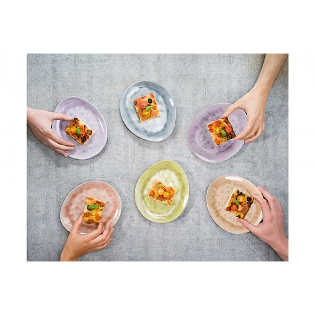 Cosy&Trendy STREETFOOD GO DEEP PLATE 19.5X16CM5 ASSORTED COLOURS