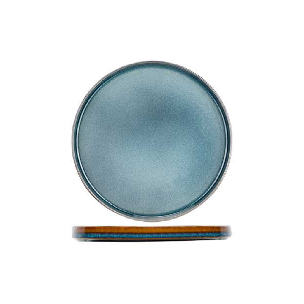 Cosy&Trendy QUINTANA BLUE DESSERT PLATE D22CM