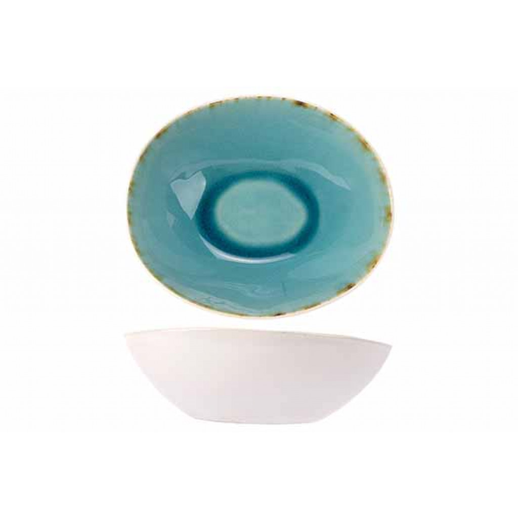 Cosy&Trendy LAGUNA AZZURRO APERO DISH 16X13,5XH5CM