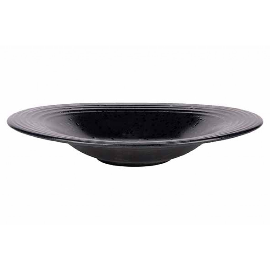 Cosy&Trendy ARTISAN BLACK PASTA PLATE 43CL D29CM