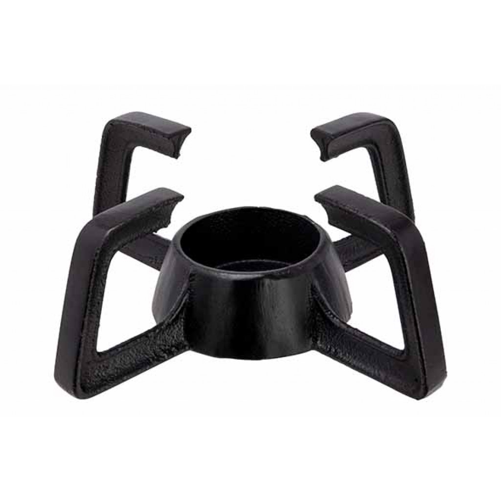 Cosy&Trendy HOB WARMER STAND BLACK 14,2X14,2XH5CMCAST IRON FOR 1 TEA LIGHT