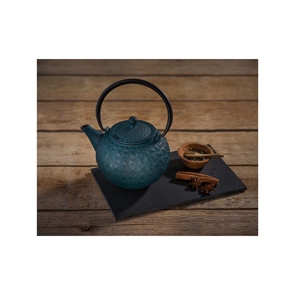 Cosy&Trendy SAKAI TEAPOT GREEN 1L CAST IRONFILTER INCLUDED