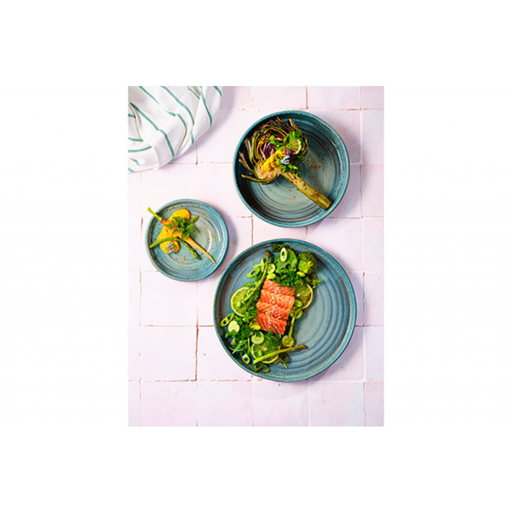 Cosy&Trendy BASALT OCEAN GREEN DISH D11,5XH4,8CM