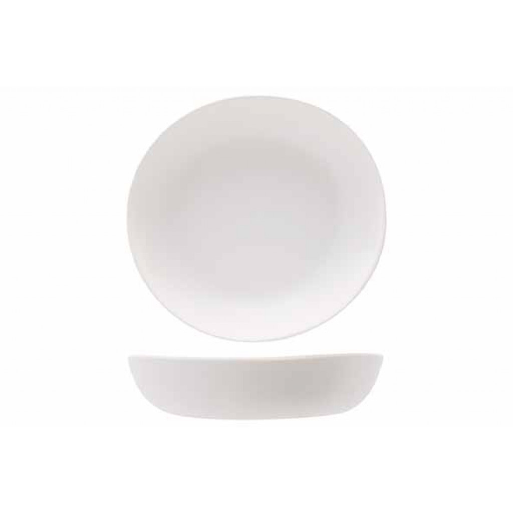 Cosy&Trendy KUPO SOUP PLATE COCONUT MILK D17,4XH3,6CM MELAMINE