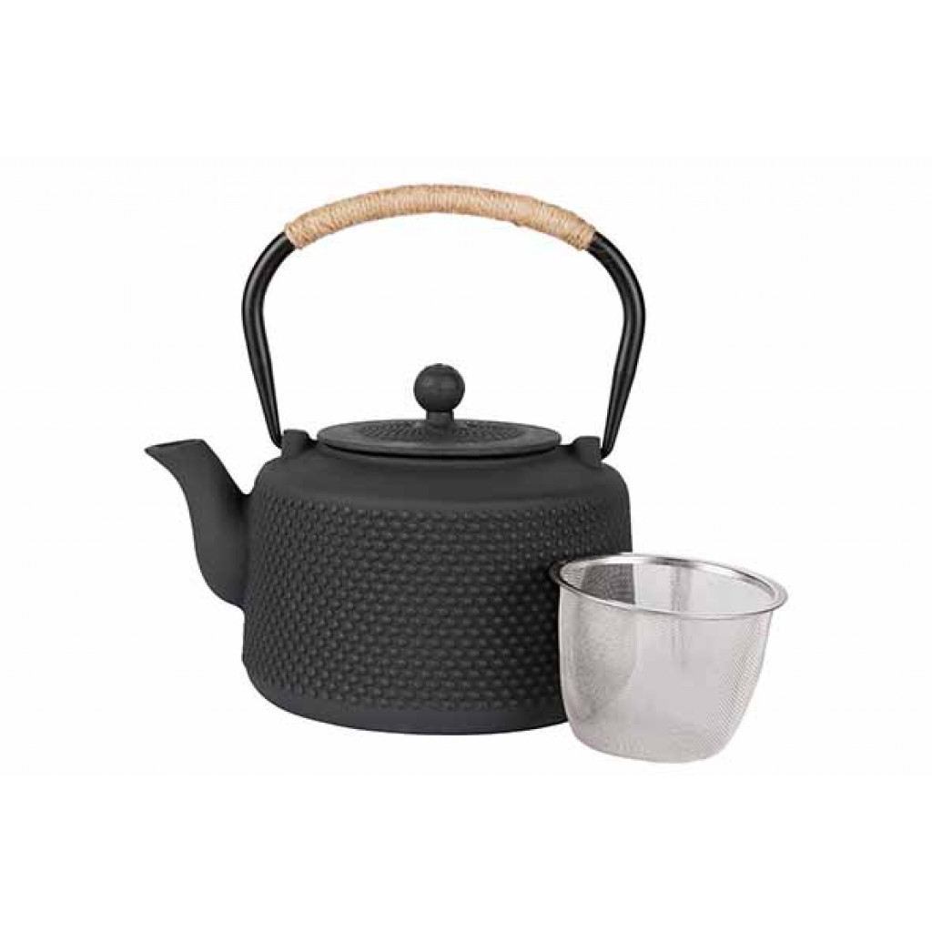 Cosy&Trendy TEAPOT DARK GREY D15XH11CM CAST IRON