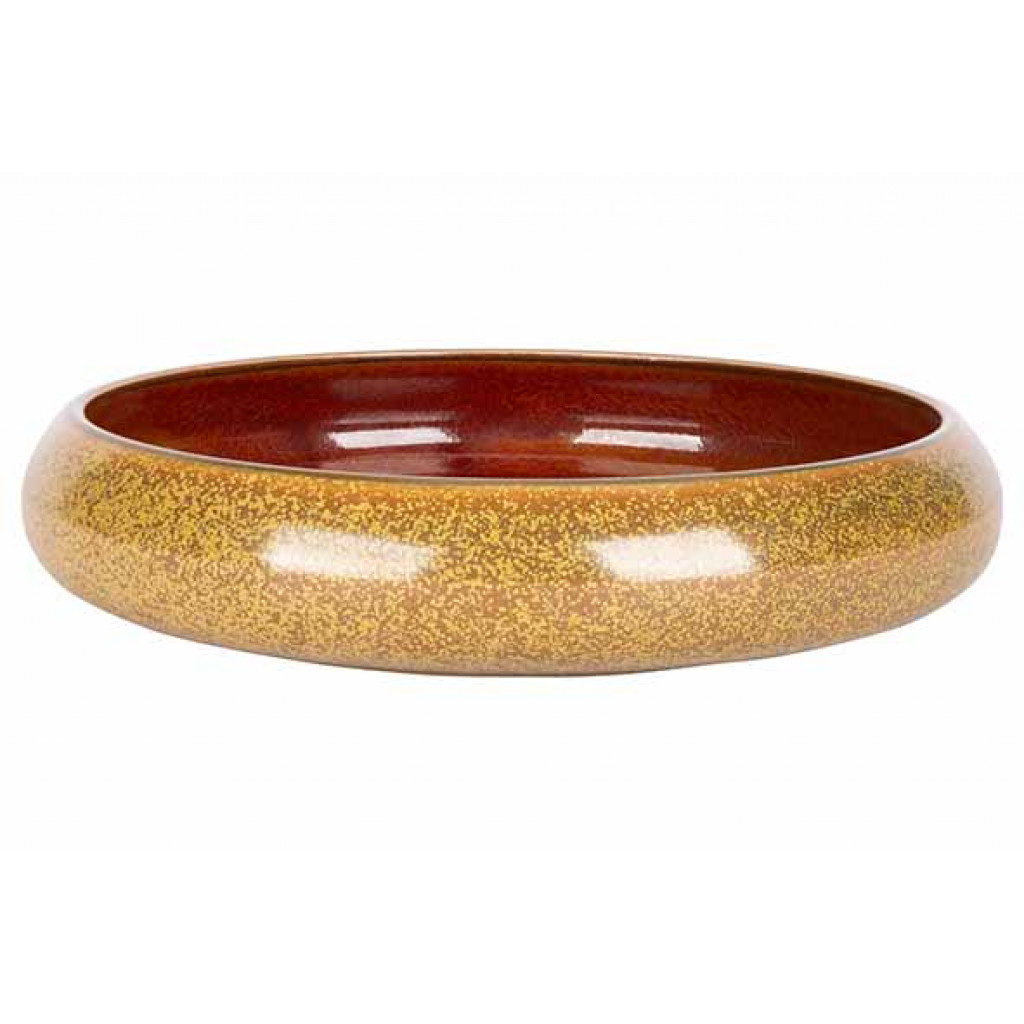 Cosy&Trendy ELEMENTS MUSTARD PLATE D16,6XH3,8CM