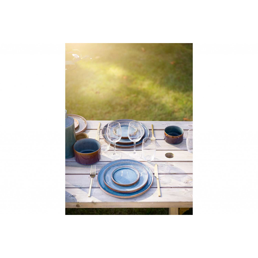 Cosy&Trendy QUINTANA BLUE DINNER PLATE D27,5CM