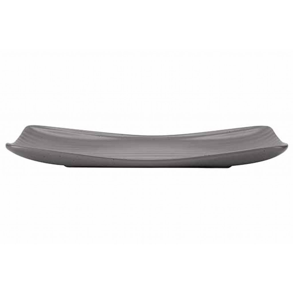 Cosy&Trendy ARTISAN GREY RECTANGULAR PLATE 30X15CM