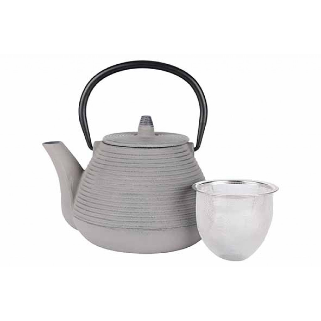 Cosy&Trendy TEAPOT LIGHT GREY  1L CAST IRON