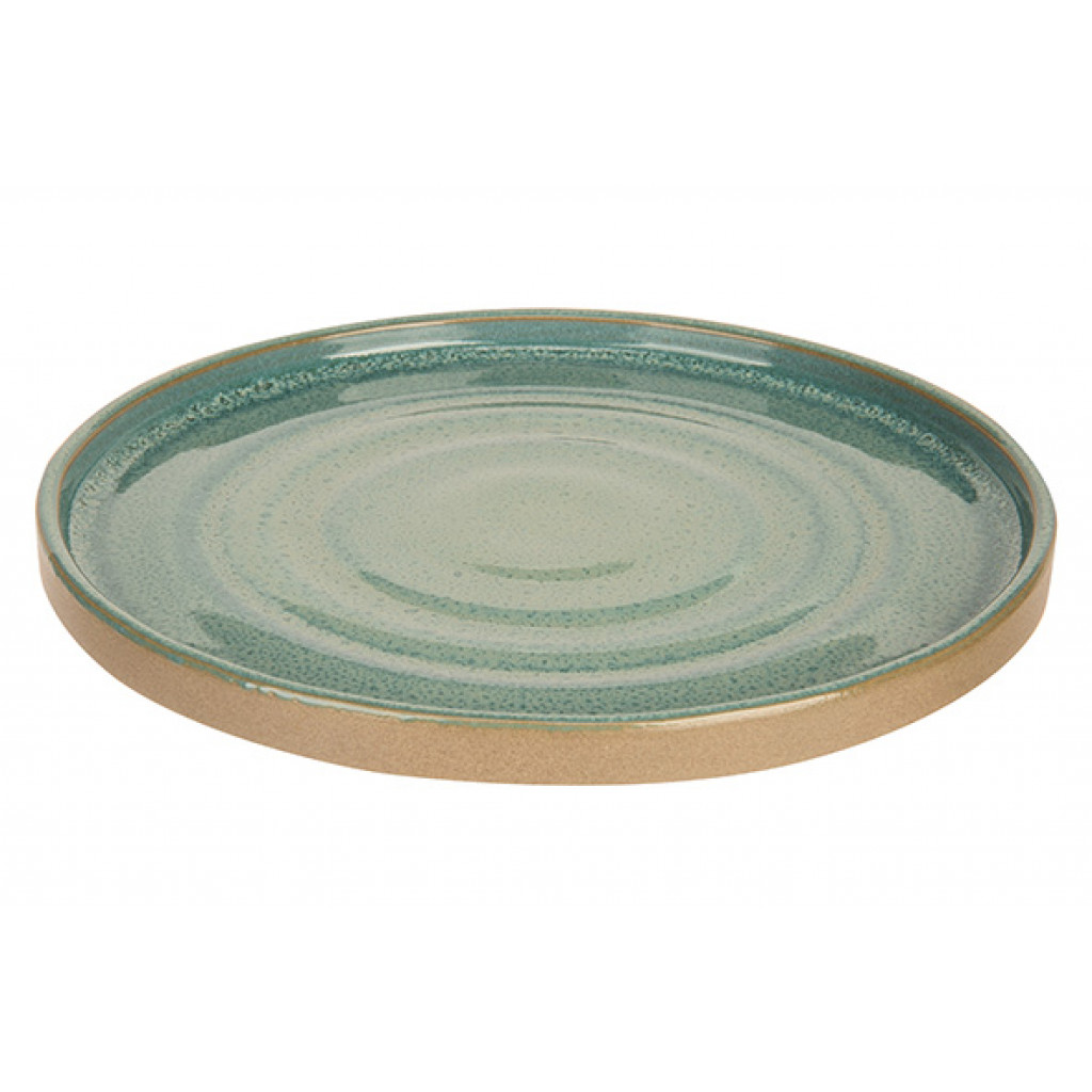 Cosy&Trendy BASALT OCEAN GREEN DESSERT PLATE D21CM