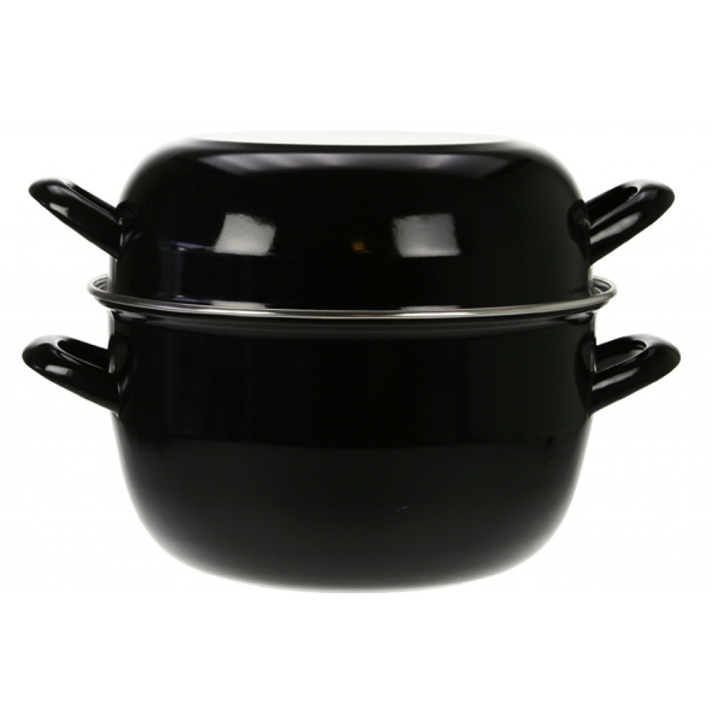 Cosy&Trendy MUSSEL CASSEROLE D24CM BLACK-NEW MODEL5L