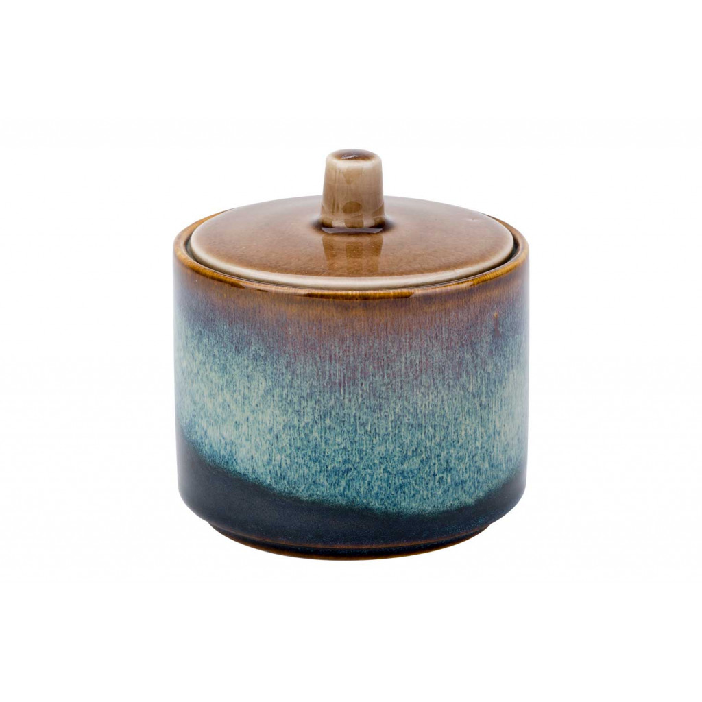 Cosy&Trendy QUINTANA AMBER SUGAR BOWL D8XH6.7-8,5CM