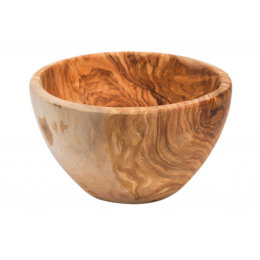 Cosy&Trendy SALAD BOWL NATURE D22CM ROUND OLIVEWOOD