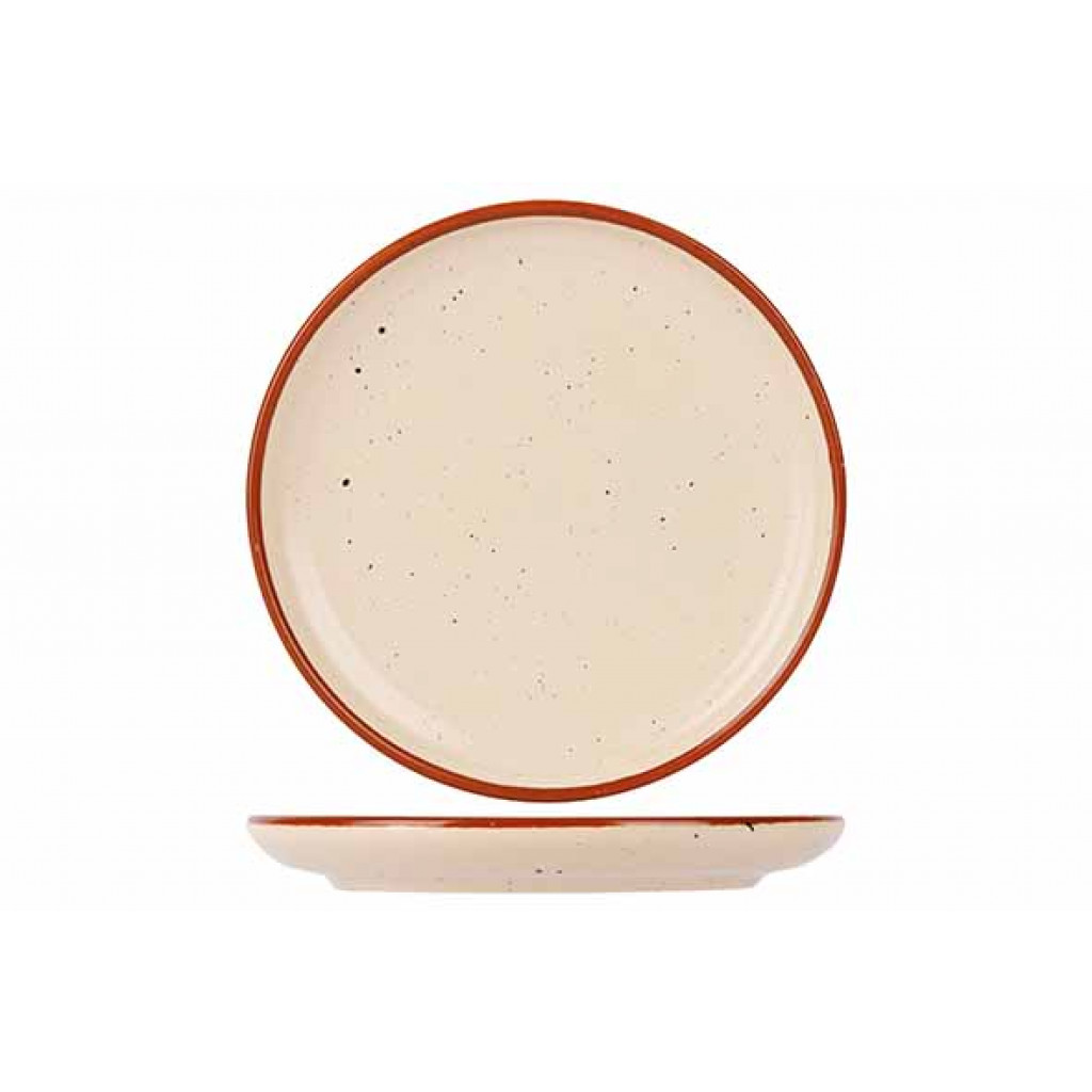 Cosy&Trendy ARTISAN WHITE CREAM PLATE D17CMCOUPE