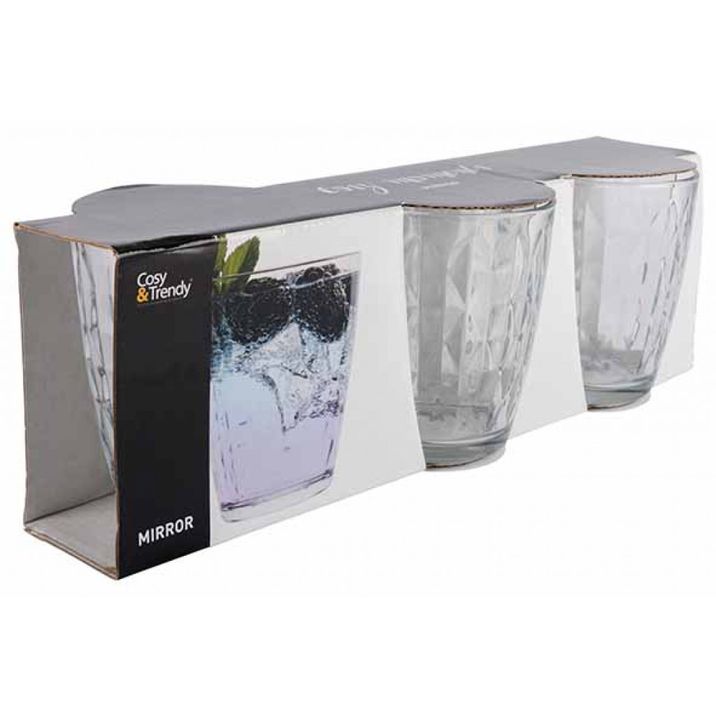 Cosy&Trendy COSY MOMENTS MIRROR TUMBLER FB SET3 33CL