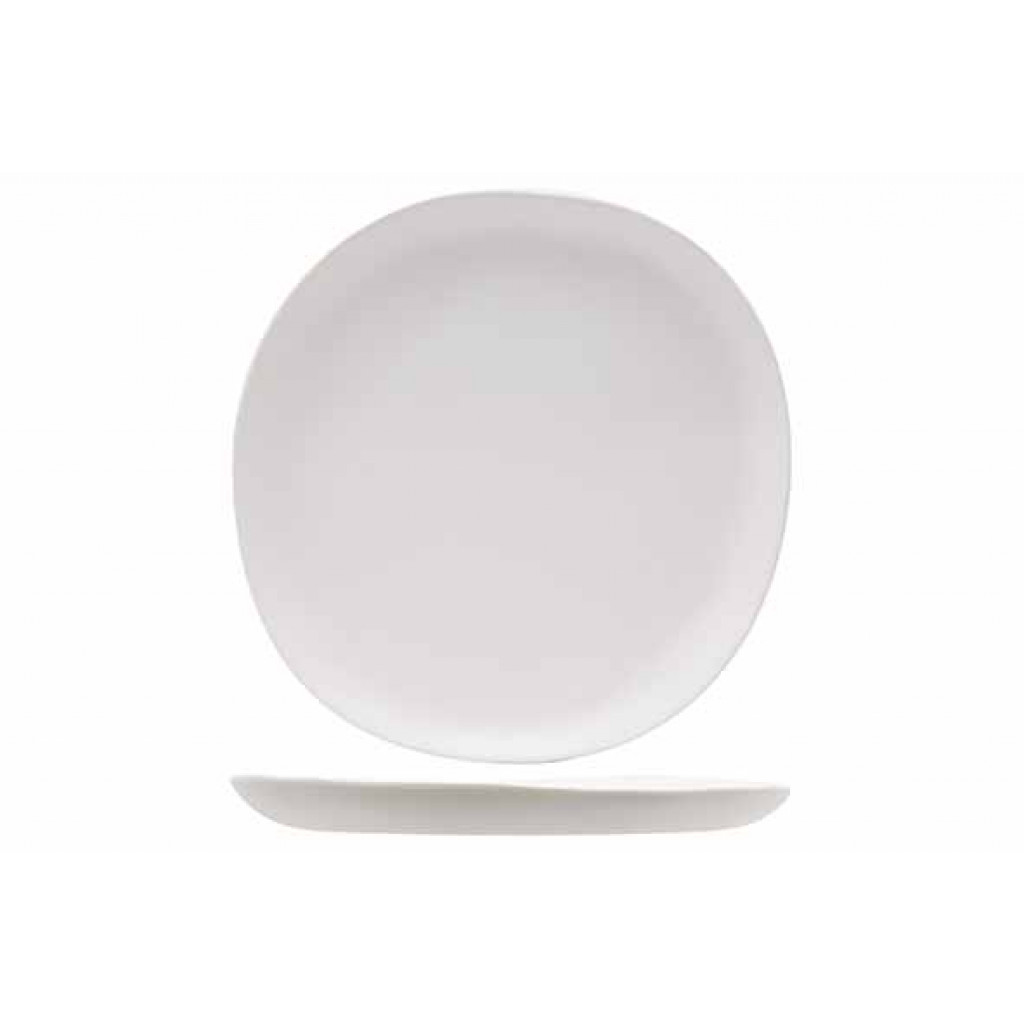 Cosy&Trendy KUPO DINNER PLATE COCONUT MILK D28XH1,7CM MELAMINE