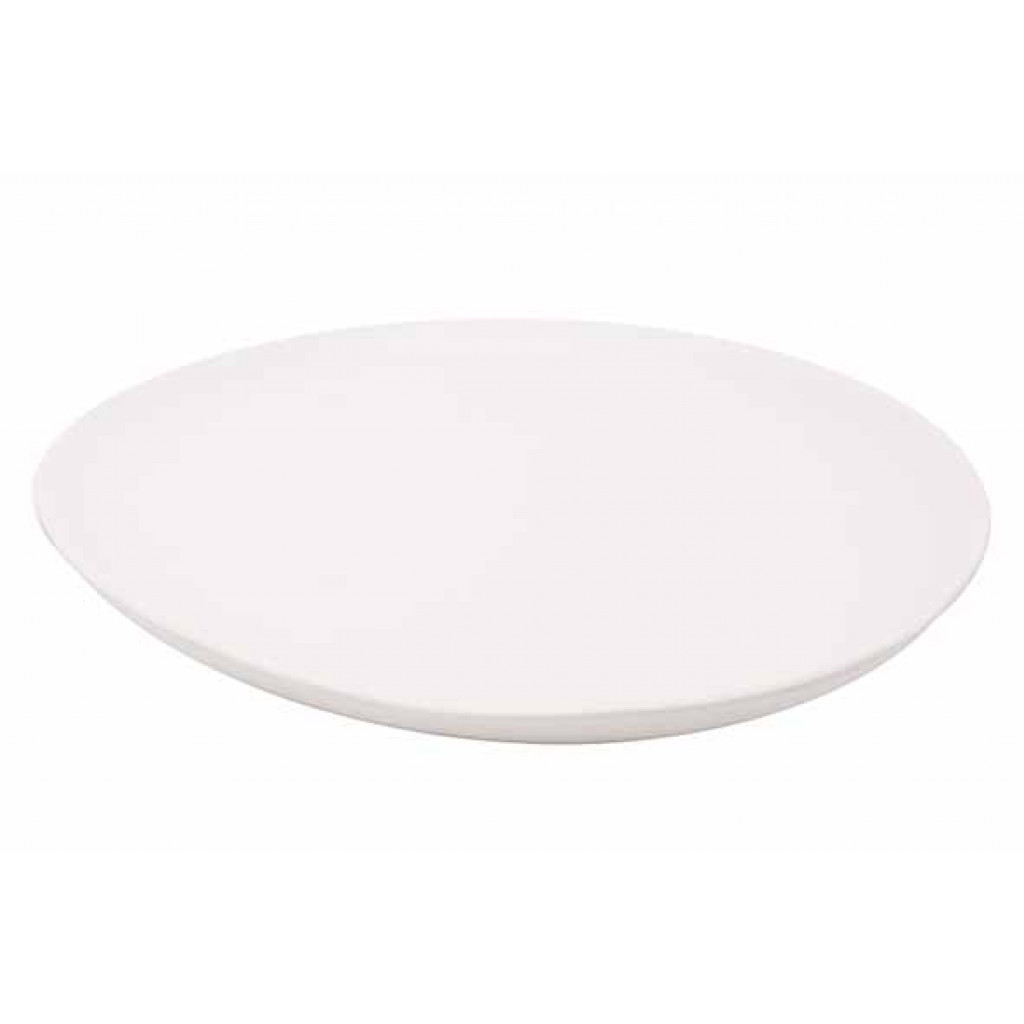 Cosy&Trendy KUPO DINNER PLATE COCONUT MILK D28XH1,7CM MELAMINE