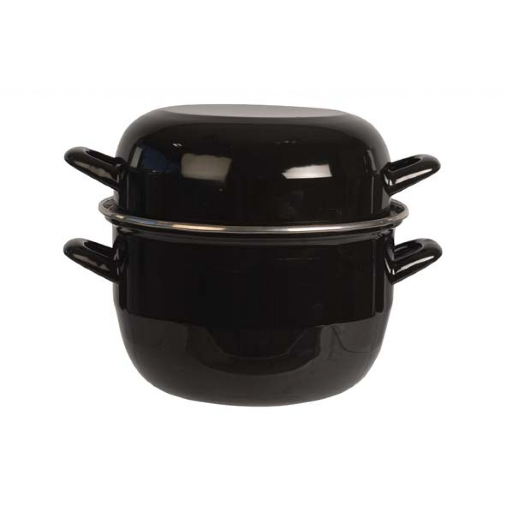 Cosy&Trendy MUSSEL CASSEROLE D20CM BLACK-NEW MODEL2KG - 3,250 L